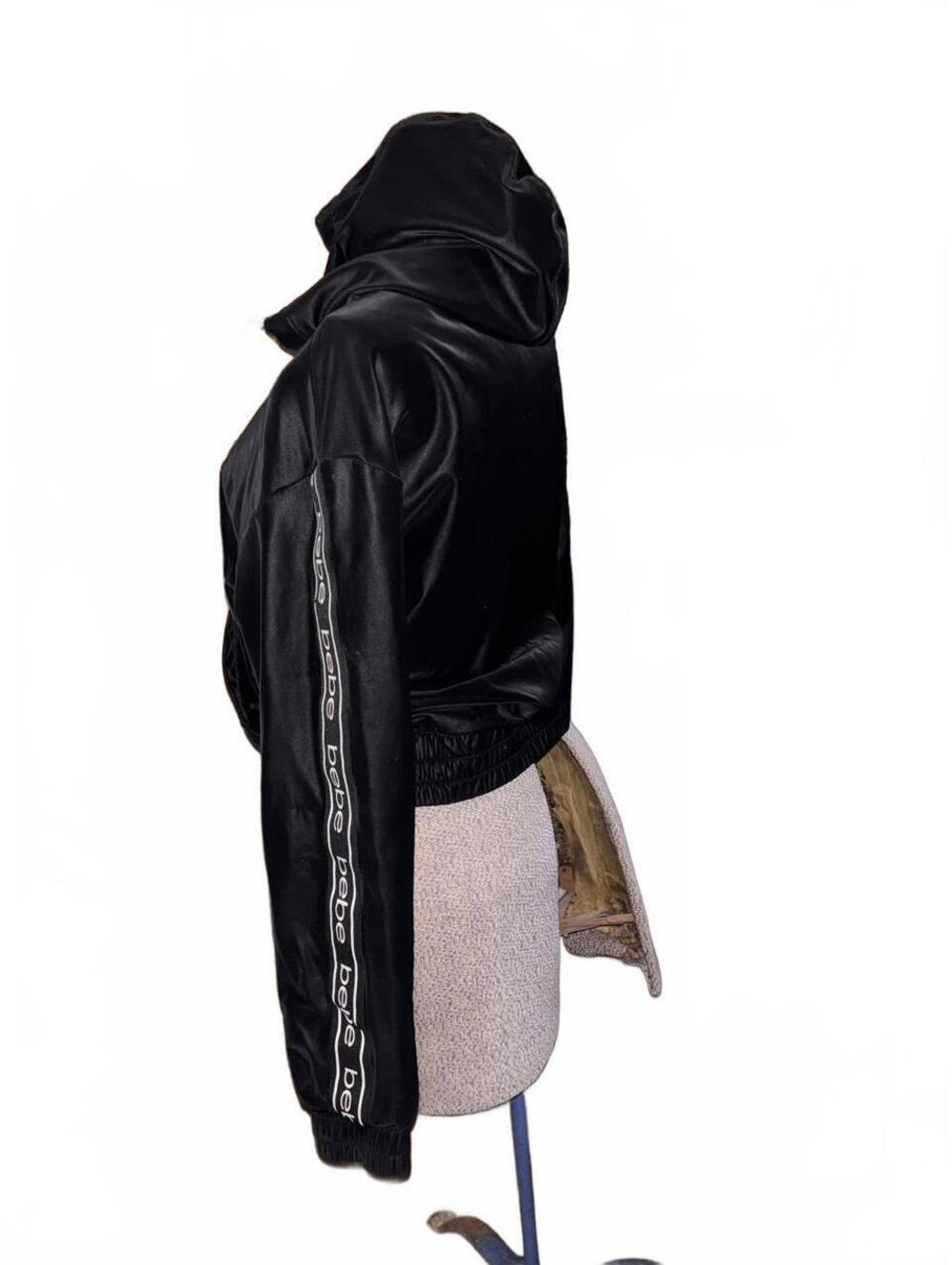 BEBE velour zip up jacket Size medium - Picture 3 of 7